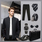 🧥 60% OFF HOT SALE! ✨ Men's Standing Collar Zipper Jacket - Modern Casual Design with Lightweight Warmth for Everyday Style ⚡🛒