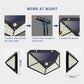 ☀️50% OFF NOW! Motion Activated Solar Outdoor Wall Light, 270° Wide Angle Solar Security Light, Waterproof LED Solar Lamp for Garden, Yard, Garage & Patio