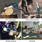 🔥50% OFF NOW ! ⚡6-Inch Cordless Mini Chainsaw – Brushless Motor, High-Speed Cutting, Portable Rechargeable Handheld Pruning Saw