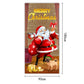🎅50% OFF NOW! Christmas Santa Front Door Banner – Festive Santa Door Cover, Large Hanging Door Backdrop for Home Holiday Party, Xmas Porch Decor