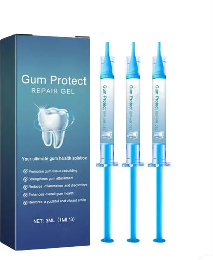 🦷50% OFF LIMITED HOT SALE! Gum Protect Repair Gel, Professional Teeth Whitening & Gum Care Gel for Receding Gums, Inflammation & Brightening Stained Teeth