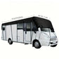 🚐50% OFF NOW! All-Season RV Privacy & Sunshade Cover, Waterproof UV Protection Motorhome Cover, Heavy Duty RV Full Cover for Outdoor Storage