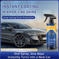 🚗LAST DAY 50% OFF! ✨Quick Acting Car Coating Agent Spray, Instant Mirror Shine Long Lasting Paint Protection Spray, Free Cleaning Towel Included