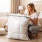 🧳50% OFF NOW! Travel Vacuum Storage Bags with Portable Electric Pump, Multi‑Size Space Saver Compression Bags, 75% Space Saving for Clothes, Bedding, Duvets for Home & Travel