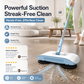 🧹LIMITED TIME 50% OFF! Manual Hands-Free Sweeper Broom, 3-in-1 Sweep Suction Mop Cleaner with Strong Suction Streak-Free Floor Cleaning for Pet Hair Dust Debris