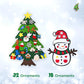 🎅50% OFF NOW! DIY Felt Christmas Tree Set – Detachable Ornaments Wall Hanging Xmas Decor for Kids, Christmas Party Home Door Wall Decoration