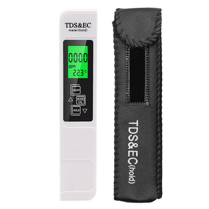 50% OFF NOW! Digital TDS Water Quality Tester Pen – TDS EC Temp 3 in 1 Meter, Large LCD Screen, Quick Test for Aquarium, Drinking Water & Hydroponics