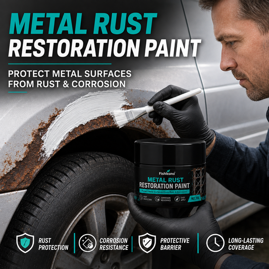 🛡️50% OFF NOW! Metal Rust Restoration Paint Paste‑Anti-Corrosion Rust Converter Coating, Restores & Protects Rusted Metal for Car Frames, Gates, Railings & Tools
