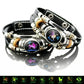 🌌50% OFF NOW! Night‑Glow Zodiac Bracelet – Multi‑Layer Vintage Leather Constellation Wristband, Luminous 12 Horoscope Sign Bracelet Jewelry Gift for Men & Women