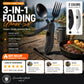 🏕️50% OFF NOW! 4‑In‑1 Outdoor Folding Multifunctional Tableware‑ Stainless Steel Portable Camping Cutlery Set, Fold‑Up Fork Spoon Knife Combo for Camping, Hiking & Picnic