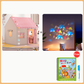 🎁50% OFF NOW! Dream Kids Play Tent House – Cozy Indoor Playhouse with Checkered Curtain, Private Play Space for Toddlers, Cute Reading Nook & Gift for Children