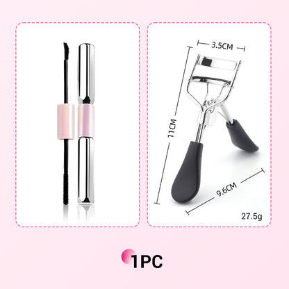 💕50% OFF NOW! Double-Ended Waterproof Lengthening & Curling Mascara, Cartoon-Like Voluminous Lashes, Smudge-Proof Long Lasting Eye Makeup, No Clumping Lash Mascara