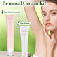 💛50% OFF NOW! 2‑Step Painless Hair Removal Cream Kit for Women‑Gentle Depilatory Cream with Aloe Repair Gel, At‑Home Body Hair Remover for Arms, Legs & Underarms