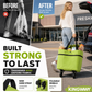 🛒50% OFF LIMITED TIME! ✨2-in-1 Foldable Wheeled Shopping Bag, 23L Large Capacity Portable Grocery Tote Cart with Retractable Smooth Rolling Wheels