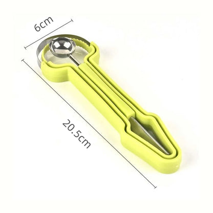 3-in-1 Stainless Steel Melon Baller Scoop Tool Kit