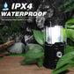 ⛺️50% OFF NOW! Solar Camping Lantern‑ Rechargeable Collapsible LED Lamp, IPX4 Waterproof Light with Magnetic Base & Foldable Hanging Hook for Outdoor Emergency