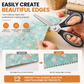 ✂️50% OFF NOW! Pinking Sewing Scissors, Zig Zag Fabric Shears Prevent Cloth Fraying for Sewing Quilting DIY Crafts