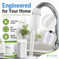 🚰50% OFF NOW! Anti‑Splash Kitchen Faucet Filter for Sediment & Rust Removal, Universal Tap Water Filter Nozzle, Multifunctional Water Purifier Spout for Home Kitchen Sink