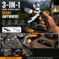 🏕️50% OFF NOW! 4‑In‑1 Outdoor Folding Multifunctional Tableware‑ Stainless Steel Portable Camping Cutlery Set, Fold‑Up Fork Spoon Knife Combo for Camping, Hiking & Picnic