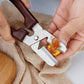 🌰50% OFF NOW! Chestnut Cutter Scissors – Heavy Duty Chestnut Opener Tool, Non-Slip Handle Nut Shell Cracker for Chestnuts, Walnuts & Hazelnuts, Quick Cut Shell Without Hurting Kernel