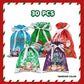 🎁50% OFF NOW! Premium Christmas Drawstring Gift Bag – Reusable Xmas Goodie Pouches, Santa Pattern Candy Treat Bags for Holiday Party Favors, Christmas Gift Wrapping