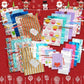🎁50% OFF NOW! Premium Christmas Drawstring Gift Bag – Reusable Xmas Goodie Pouches, Santa Pattern Candy Treat Bags for Holiday Party Favors, Christmas Gift Wrapping