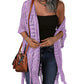 👙50% OFF NOW ! ✨Women's Open‑Front Knit Cover‑Up – Tassel Beach Swimwear Kimono