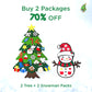 🎅50% OFF NOW! DIY Felt Christmas Tree Set – Detachable Ornaments Wall Hanging Xmas Decor for Kids, Christmas Party Home Door Wall Decoration
