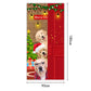 🎅50% OFF NOW! Christmas Santa Front Door Banner – Festive Santa Door Cover, Large Hanging Door Backdrop for Home Holiday Party, Xmas Porch Decor