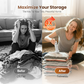 🧳50% OFF NOW! Travel Vacuum Storage Bags with Portable Electric Pump, Multi‑Size Space Saver Compression Bags, 75% Space Saving for Clothes, Bedding, Duvets for Home & Travel