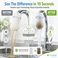 🚰50% OFF NOW! Anti‑Splash Kitchen Faucet Filter for Sediment & Rust Removal, Universal Tap Water Filter Nozzle, Multifunctional Water Purifier Spout for Home Kitchen Sink