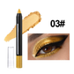 ✨LIMITED‑TIME 50% OFF! ✨Waterproof Highlighter Eyeshadow Pencil, Shimmer Glitter Cream Makeup Stick, Long‑Lasting for Eyes, Face & Party Looks