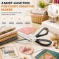 ✂️50% OFF NOW! Pinking Sewing Scissors, Zig Zag Fabric Shears Prevent Cloth Fraying for Sewing Quilting DIY Crafts