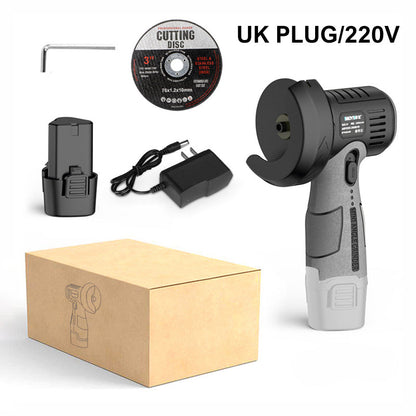 ⚙️50% OFF NOW! 12V Cordless Mini Angle Grinder, 3-in-1 Cut Grind Polish Power Tool, 15000RPM Portable Electric Grinder with 1500mAh Battery for DIY Small Projects