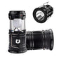 ⛺️50% OFF NOW! Solar Camping Lantern – Rechargeable Collapsible LED Lamp, IPX4 Waterproof Light with Magnetic Base & Foldable Hanging Hook for Outdoor Emergency