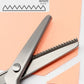 ✂️50% OFF NOW! DIY Serrated Sewing Scissors‑Zig‑Zag Pinking Shears, Anti‑Fray Fabric Cutting Tool for Cloth, Paper & Handmade Craft Projects