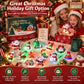 🎄50% OFF NOW! LED Christmas Light-Up Wall Decals, Battery Powered Peel and Stick Glowing Xmas Stickers, Luminous Window Wall Decor, Holiday Party Ornaments & Christmas Gift