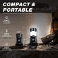 ⛺️50% OFF NOW! Solar Camping Lantern‑ Rechargeable Collapsible LED Lamp, IPX4 Waterproof Light with Magnetic Base & Foldable Hanging Hook for Outdoor Emergency