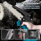 🔥50% OFF NOW ! ⚡6-Inch Cordless Mini Chainsaw – Brushless Motor, High-Speed Cutting, Portable Rechargeable Handheld Pruning Saw