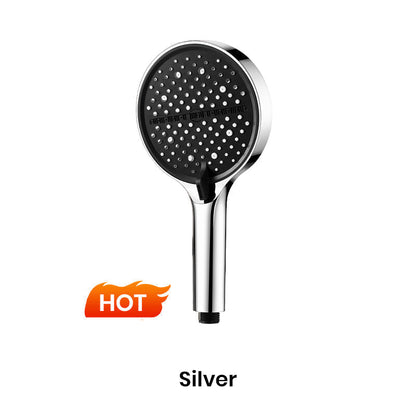 🚿50% OFF NOW! High‑Pressure Adjustable Rainfall Shower Head, 2‑In‑1 Wash & Shower Handheld Showerhead with 7 Spray Modes, Self‑Cleaning Nozzles High Flow Bathroom Shower Sprayer