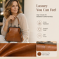 👜50% OFF NOW! Vintage Kiss‑Lock Bag‑2‑in‑1 Handbag & Crossbody Purse, Soft Faux‑Leather Retro Kiss‑Clasp Shoulder Bag, Compact Timeless Elegant Women’s Daily Fashion Handbag