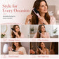✨50% OFF NOW! Smart Heating Hair Straightening Brush, Rapid PTC Heating, Auto Shut-Off Safe Hot Styling Comb for Smooth Frizz-Free Hair