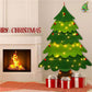 🎅50% OFF NOW! DIY Felt Christmas Tree Set – Detachable Ornaments Wall Hanging Xmas Decor for Kids, Christmas Party Home Door Wall Decoration