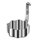 🍳 LIMITED-TIME 50% OFF! 304 Stainless Steel Egg Ring Mold, Multi-Shape Non-Stick Fried Egg Shaper for Breakfast