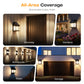 💡50% OFF NOW! Motion Sensor Solar Wall Light, IP65 Waterproof Solar Lantern Wall Lamp, 3 Lighting Modes, Auto On/Off, Bright Warm Light for Garden, Patio, Porch & Pathway