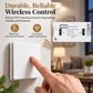 💡50% OFF NOW! Wireless Self-Adhesive Light Switch Kit – No Wiring Remote Wall Switch with Receiver, Stick Anywhere RF Light Control for Home Lighting
