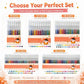 🖍️50% OFF NOW! Glitter Gel Pen Set‑18 Bright Dazzling Colors Quick‑Dry Smooth Glide Sparkle Pens for Kids Art Journaling Drawing & DIY Crafts