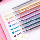 🖍️50% OFF NOW! Glitter Gel Pen Set‑18 Bright Dazzling Colors Quick‑Dry Smooth Glide Sparkle Pens for Kids Art Journaling Drawing & DIY Crafts