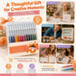 🖍️50% OFF NOW! Glitter Gel Pen Set‑18 Bright Dazzling Colors Quick‑Dry Smooth Glide Sparkle Pens for Kids Art Journaling Drawing & DIY Crafts