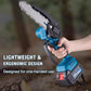 🔥50% OFF NOW ! ⚡6-Inch Cordless Mini Chainsaw – Brushless Motor, High-Speed Cutting, Portable Rechargeable Handheld Pruning Saw
